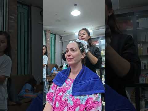¿Algo más relajante que un lavado de cabello? 💆‍♀️🫧 #relajacion #relax #massage #hair