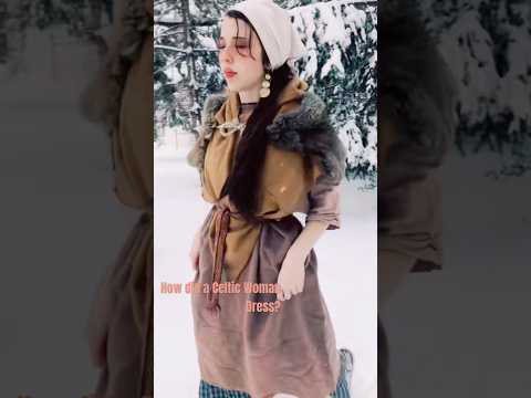Keeping the Cold Away as a Celtic Woman | Get Ready w Me | ASMR #history #fashion #asmr