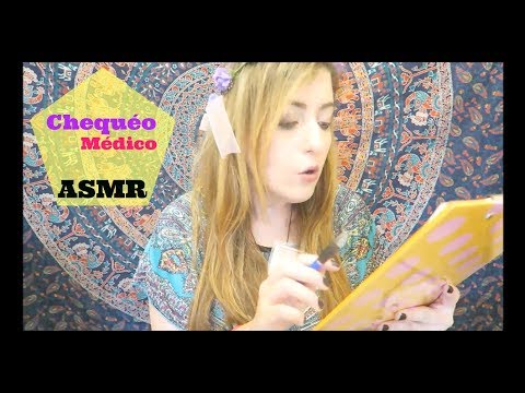 ASMR Español  ▷Chequéo Médico Roleplay ◁ con Limpieza de Oído (BINAURAL)