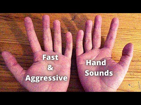 ASMR Fast and Aggressive Hand Sounds [No Talking]