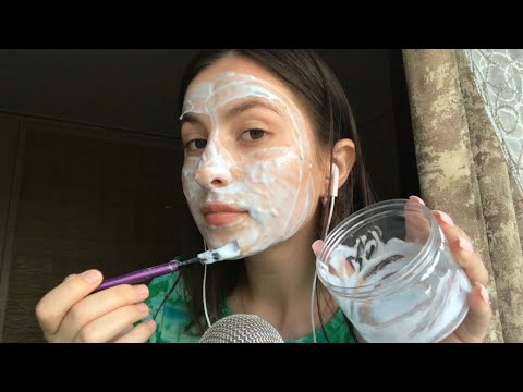 Asmr skin care In 1 minute🧸💗