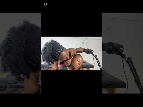 ASMR EAR CLEANING SPIT PAINTING, SCALP SCRATCHING EAR EATING WITH GUM CHEWING FOR SLEEP