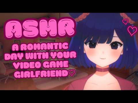 【ASMR】your video game girlfriend relaxes you💕🥰 | eternal love.. ✨| MiSide inspired RP 💜⭐️#3DIO #asmr