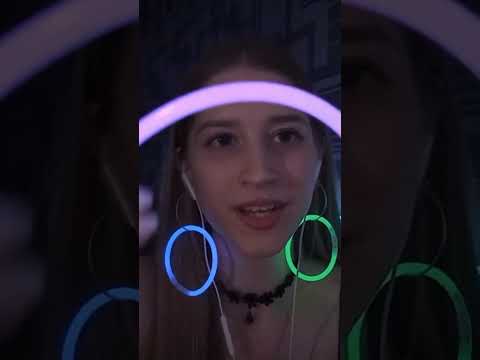 ASMR - Glow Sticks ❤️💛💚💙💜 #asmr