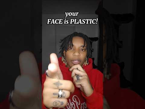 ASMR Your Face is PLASTIC! #asmr #asmrshorts #asmrvideo #sleep