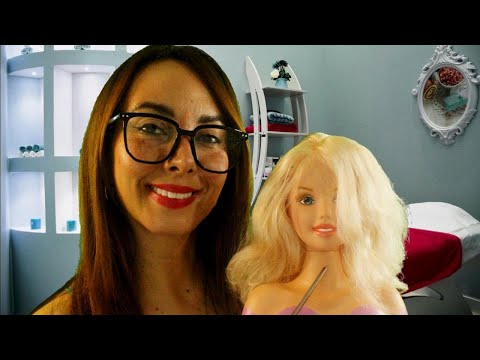 ASMR | NECK MASSAGE : TEACHING YOU (neck check , skincare , tracing) | ROLEPLAY