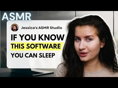 ASMR If You Know This Software You Can Go To Sleep / Collect Points (soft spoken) air tracing 