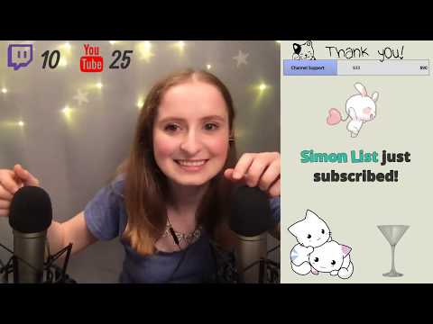 🔴 [ASMR Live Stream]  ✨6 HOURS WHISPER STREAM 💕 #goodvibes (English/ Deutsch)