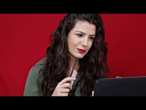 ASMR : SECRETÁRIA ( sussurrando nomes dos inscritos)