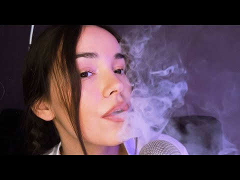 АСМР паровая терапия, вейп| ASMR vaping ☁️