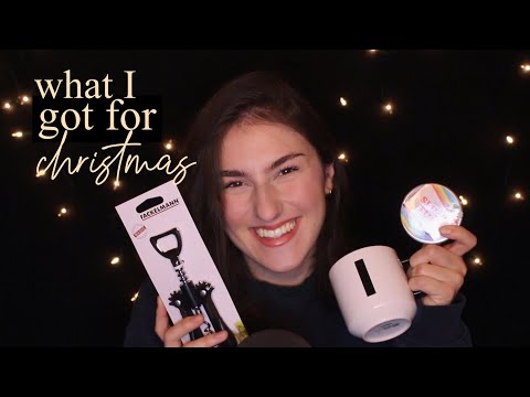 [ASMR] what I got for christmas 2021 🎄 // IsabellASMR