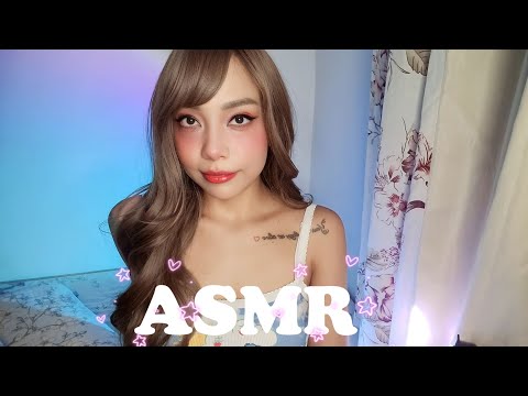 ASMR NAMORADA te da BEIJINHOS LAMBIDINHAS LENS LICKING KISSING SPIT PAINTING MASSAGEM CAFUNÉ #asmr