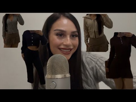 asmr | autumn try on haul 🤎🧸🍂