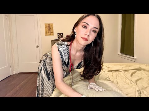 ASMR Fake New York Nurse Gives You Bedside Medical Exam | Soft Spoken [POV] Tingly Medical Role Play