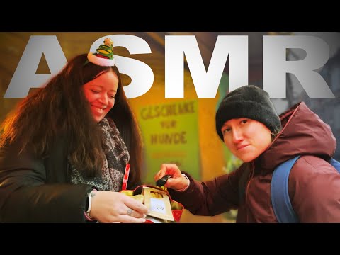 ASMR at the Christmas Market (with strangers)