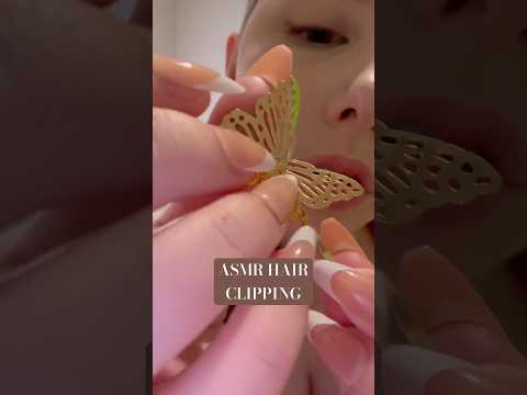 ASMR hair clipping #asmrsounds #asmrvideos #asmrsound #asmrtingles #asmrhair #asmr