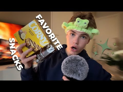 ASMR │ What SNACKS I Bring With Me To The MILITARY🪖🍧