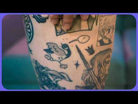 2.5 Minute ASMR | We got matching goose tattoos!