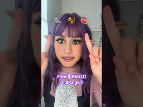 ASMR| EMOJI challenge?! #shortsfeed #shorts #cosplay #asmrsounds #asmr #asmrtriggers #emojichallenge