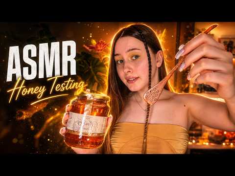 ASMR | Honey Testing 🍯 Mouth sounds & tingles