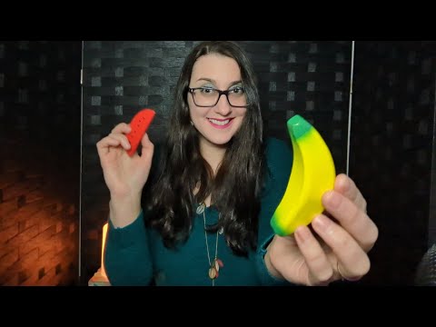 ASMR WITH KIDS TOYS (food and makeup)