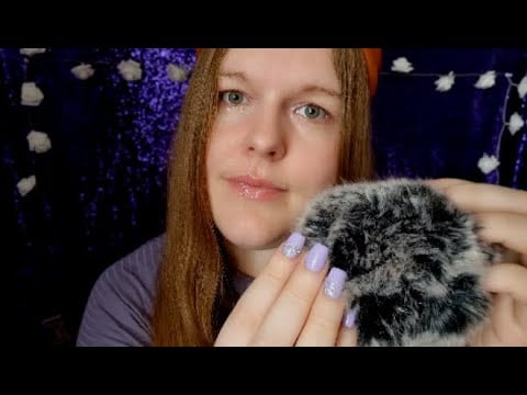 ASMR | Fluffy Brain Massage, Whispering.
