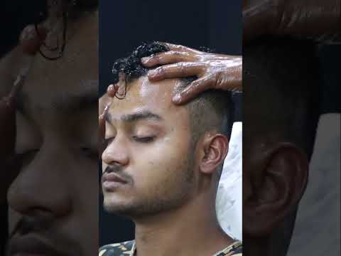 Big Eyes Barber Crunchy Neck Crack And Crunchy Ear Cracking Head Massage ASMR