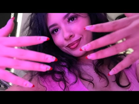 ASMR | applying press on nails 💅