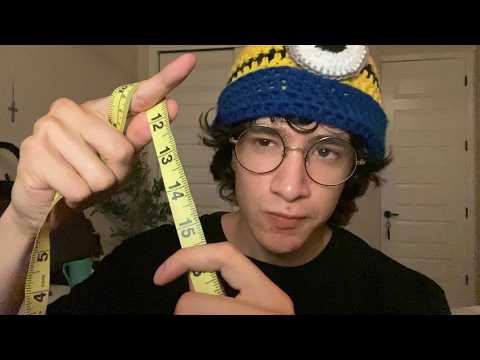 ASMR Measuring Your PRETTY Face 📏 (reupload)