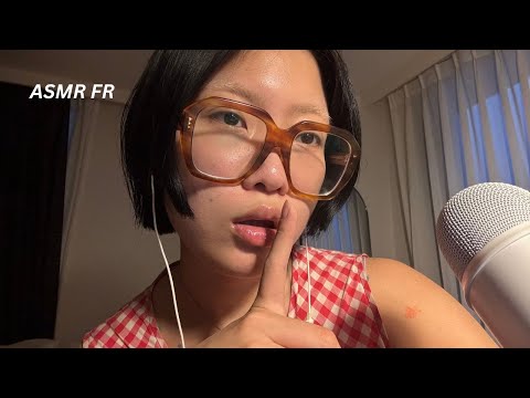 ASMR FR mots déclencheur, chuchotements, triggers