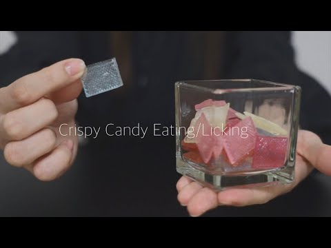 【咀嚼音】京都まるんの京のうす飴さんをパリパリ噛んだり舐めたり【音フェチ/ASMR】