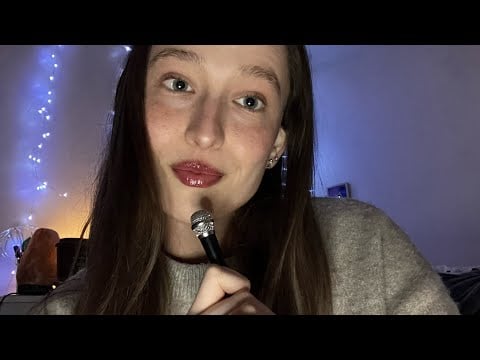 Mini mic ASMR | My most popular trigger! Super tingly, mouth sounds and hand movements ✨💤