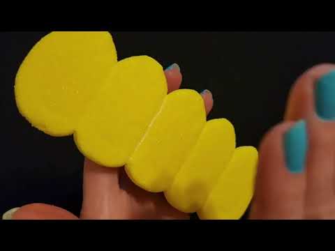 NO TALKING ASMR | Patting a Marshmallow Peep (No Talking)