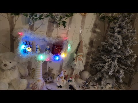 Asmr Français Petite déco de Noël 🌲