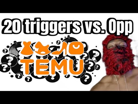 ASMR : 20 TEMU TRIGGERS VS 1 ASMRtist