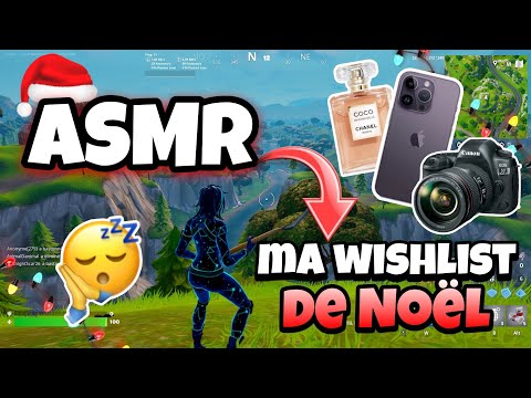 ASMR FRANÇAIS • MA WISHLIST DE NOEL ! 😴🎅 (Chuchotement proche du micro 💤)