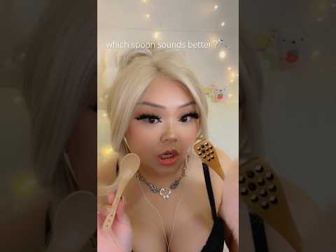WHICH SPOON GIVES YOU TINGLES #asmr