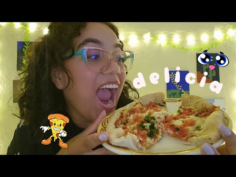 ASMR MUKBANG | PIZZA COM COCA COLA 🍕🥤💖