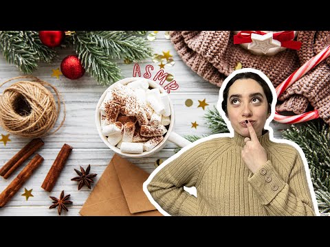 🌙 ASMR FRANÇAIS : DÉGUSTATION DE CHOCOLAT SPÉCIAL NOËL 🎅🏻🍫 (chocolat chaud, bruits de bouche…)