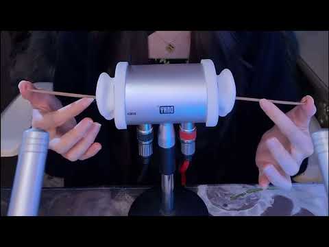 4HR Ultimate Ear Cleaning ASMR | 14 Triggers with Goose Feather, Horsehair & Grass Ball (No Talking)