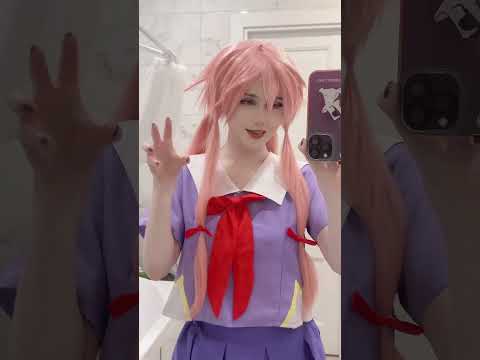 Yuno Gasai 💓 Cosplay #animecosplay cosplay #cosplayer #anime #cosplaygirl #futurediary #yunogasai