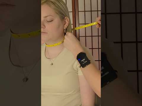 ASMR Face, Shoulder & Arm Measuring