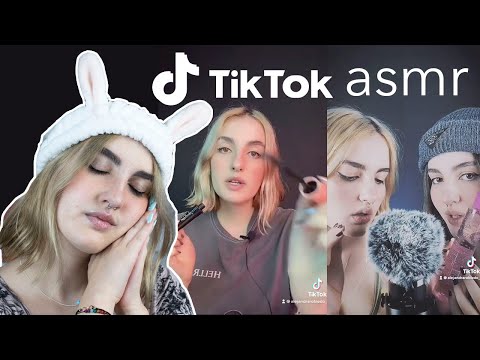 ASMR español - DUERME en UN MINUTO con mis TIKTOKS - Ale ASMR :)