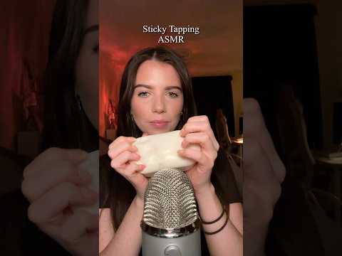 Sticky tapping ASMR #asmr #relax #tingles #triggersforsleep #satisfying #triggertime #sleep #tingle