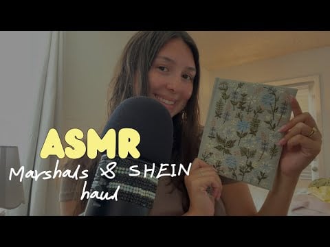 ASMR // marshals and SHEIN haul 🛍️
