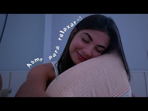 Meu primeiro Asmr I atenção pessoal e leitura com voz suave pra você relaxar muito