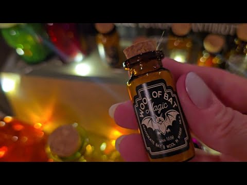 Vertical ASMR Halloween Decoration Tour | Whispered Voice-over 