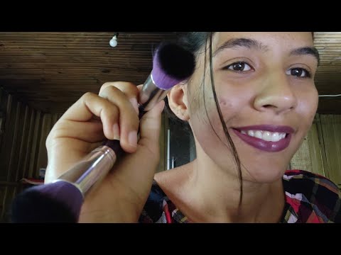 ASMR" PINCÉIS NA TELA / mouth sounds
