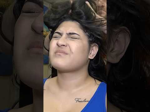 HER ARMPIT WAS VERY TICKLISH #asmr #shorts #headachemassage #massage #tickle #femalemassage #sleep