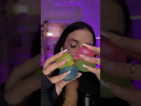 asmr mas cada cor tem um desafio 🙂‍↔️ #asmr #tingles